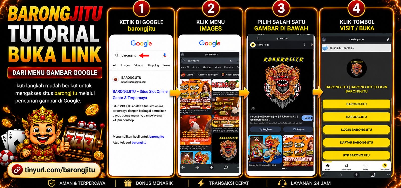 TUTORIAL BUKA LINK